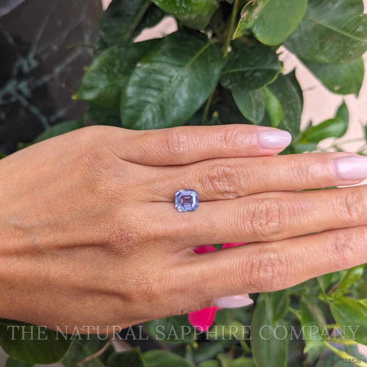 2.64 Ct. Violet Sapphire from Ceylon (Sri Lanka)