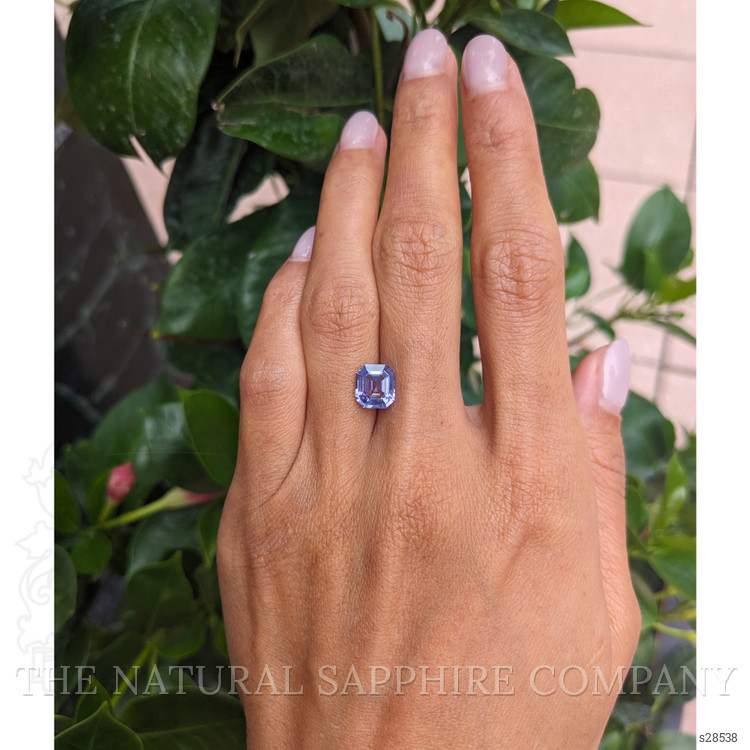 2.64 Ct. Violet Sapphire from Ceylon (Sri Lanka)