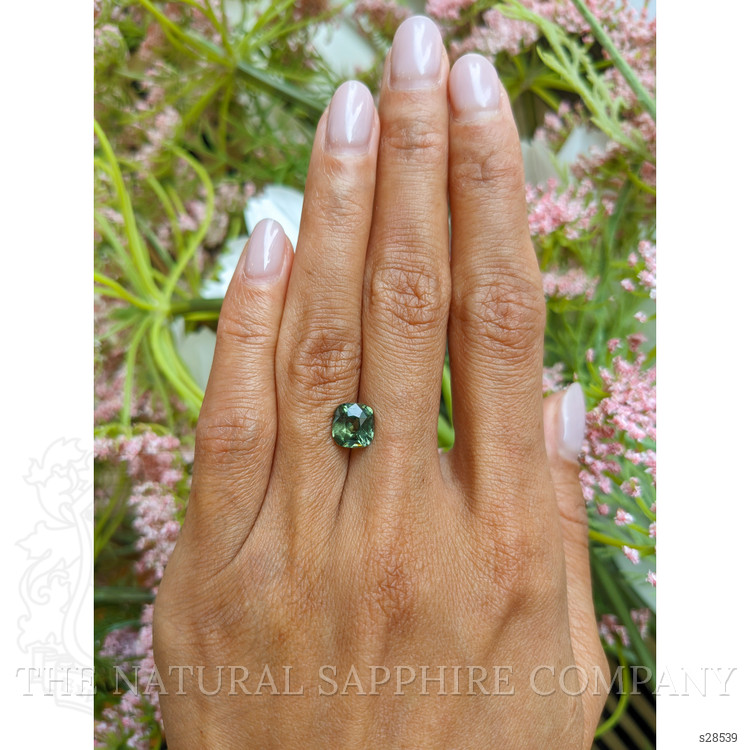 2.29 Ct. Green Sapphire from Madagascar