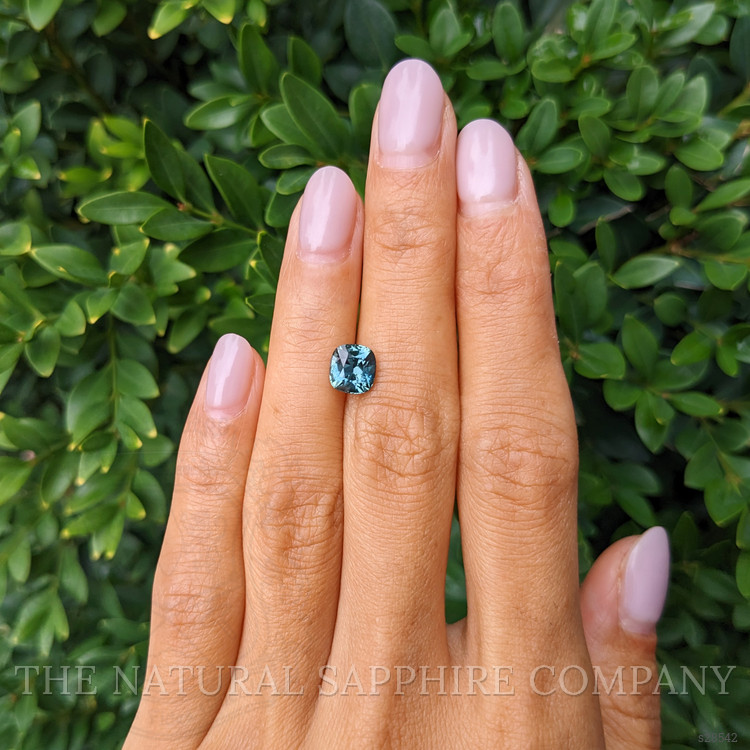 2.11 Ct. Bluish Green Sapphire from Madagascar