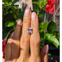 3.53 Ct. Padparadscha Sapphire from Ceylon (Sri Lanka) Life Style