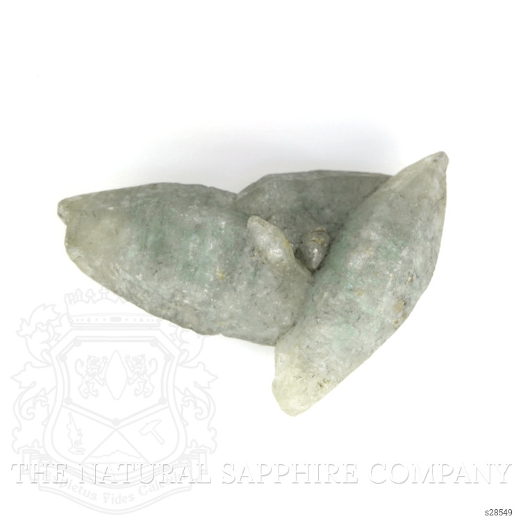 338.93 Ct. Bluish Grey Sapphire Crystal from Ceylon (Sri Lanka)