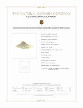 252.06 Ct. Yellow Sapphire Crystal from Ceylon (Sri Lanka) Scan Report