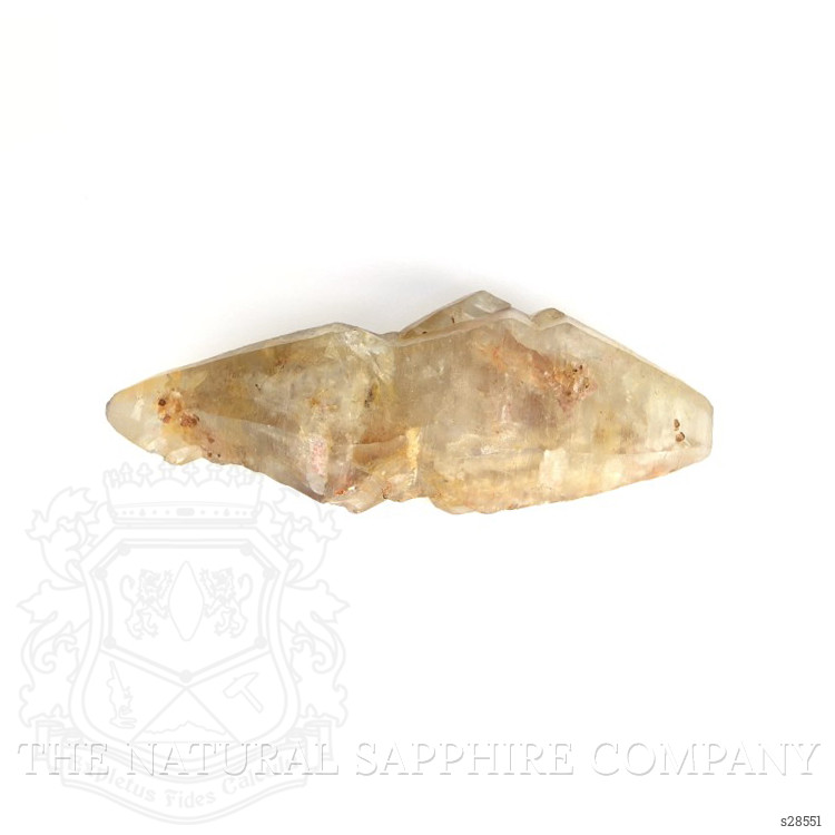 248.78 Ct. Yellowish Brown Sapphire Crystal from Ceylon (Sri Lanka)
