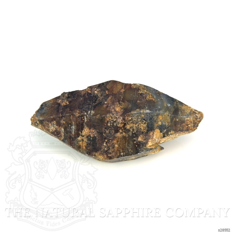 244.36 Ct. Black Rough Sapphire Crystal from Ceylon (Sri Lanka)
