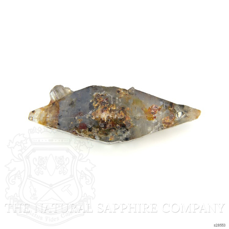 223.32 Ct. Greyish Blue Sapphire Crystal from Ceylon (Sri Lanka)