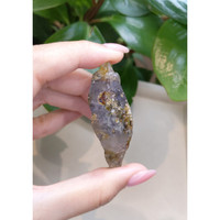 223.32 Ct. Greyish Blue Sapphire Crystal from Ceylon (Sri Lanka) Life Style