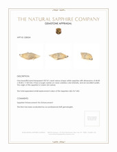 207.81 Ct. White Sapphire Crystal from Ceylon (Sri Lanka) Appraisal