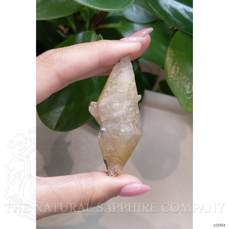 207.81 Ct. White Sapphire Crystal from Ceylon (Sri Lanka)