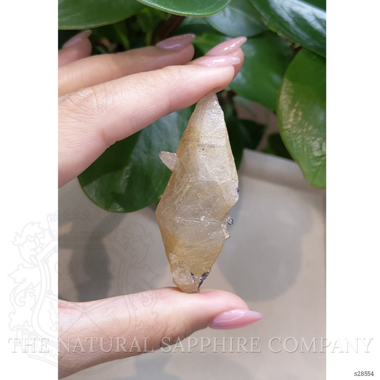 207.81 Ct. White Sapphire Crystal from Ceylon (Sri Lanka)