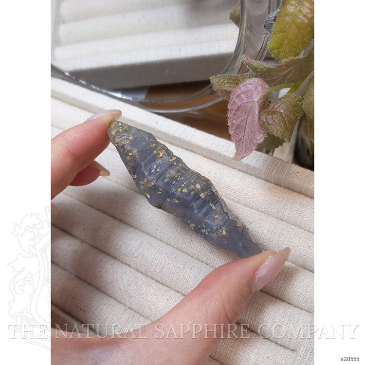 197.32 Ct. Blue Sapphire Crystal from Ceylon (Sri Lanka)