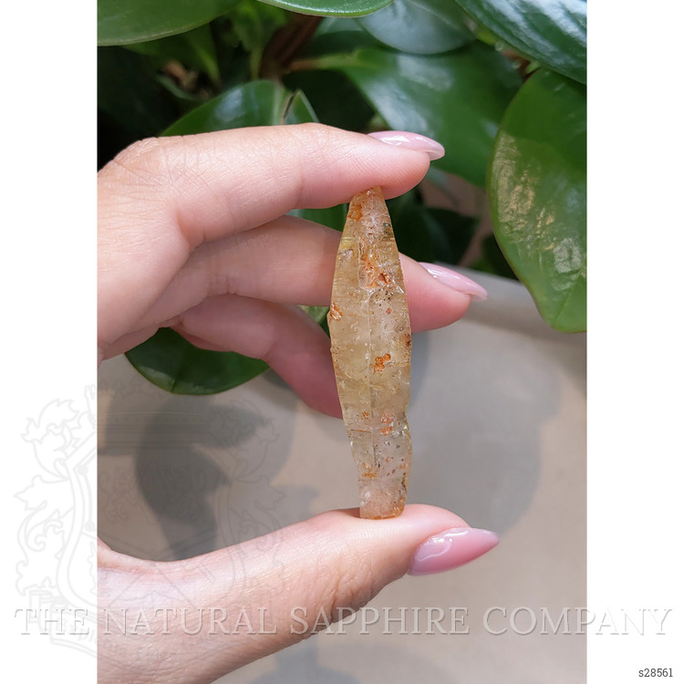 112.96 Ct. Yellow Sapphire Crystal from Ceylon (Sri Lanka)