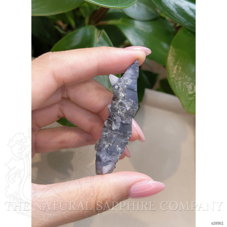 110.67 Ct. Blue Sapphire Crystal from Ceylon (Sri Lanka)