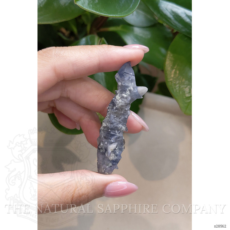 110.67 Ct. Blue Sapphire Crystal from Ceylon (Sri Lanka)