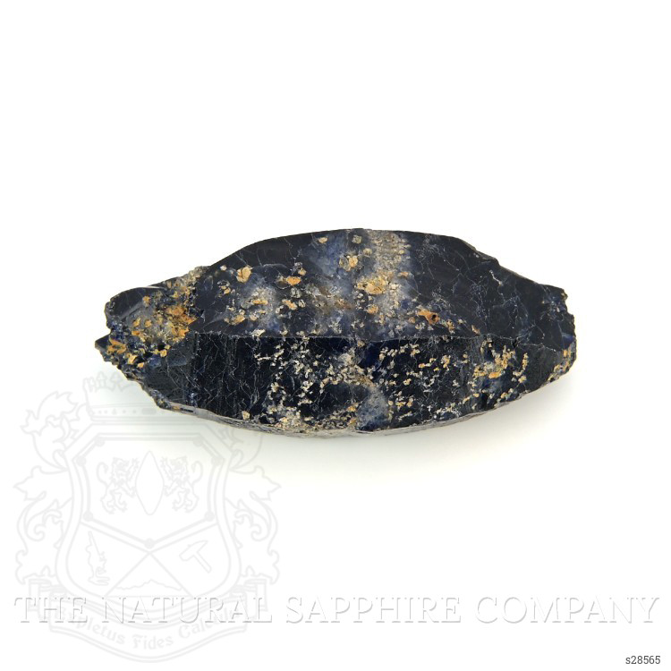 107.96 Ct. Black Sapphire Crystal from Ceylon (Sri Lanka)