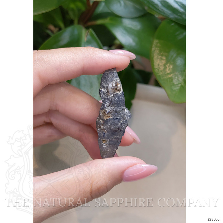 101.14 Ct. Blue Rough Sapphire Crystal from Ceylon (Sri Lanka)