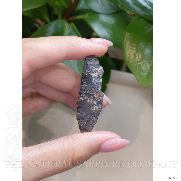 101.14 Ct. Blue Rough Sapphire Crystal from Ceylon (Sri Lanka)