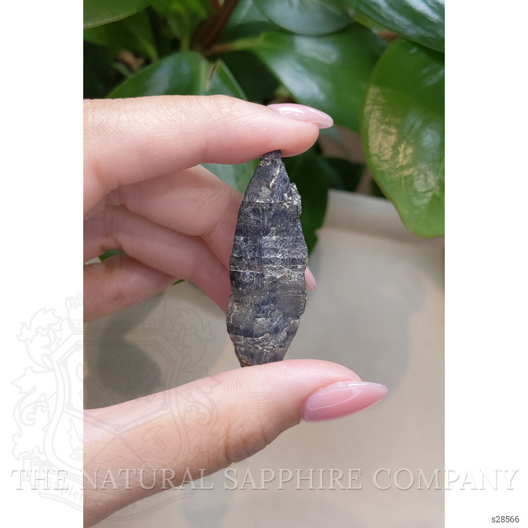 101.14 Ct. Blue Rough Sapphire Crystal from Ceylon (Sri Lanka)