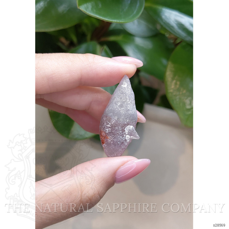 73.76 Ct. Pink Sapphire Crystal from Ceylon (Sri Lanka)