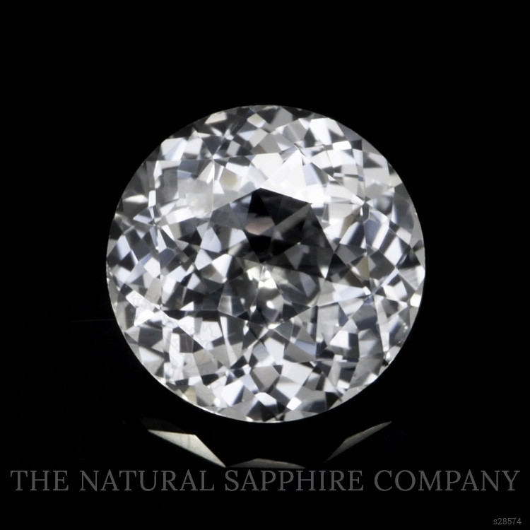 1.53 Ct. White Sapphire from Ceylon (Sri Lanka)