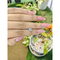 1.53 Ct. White Sapphire from Ceylon (Sri Lanka) Life Style