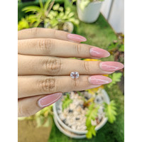 1.53 Ct. Peach Sapphire from Ceylon (Sri Lanka) Life Style