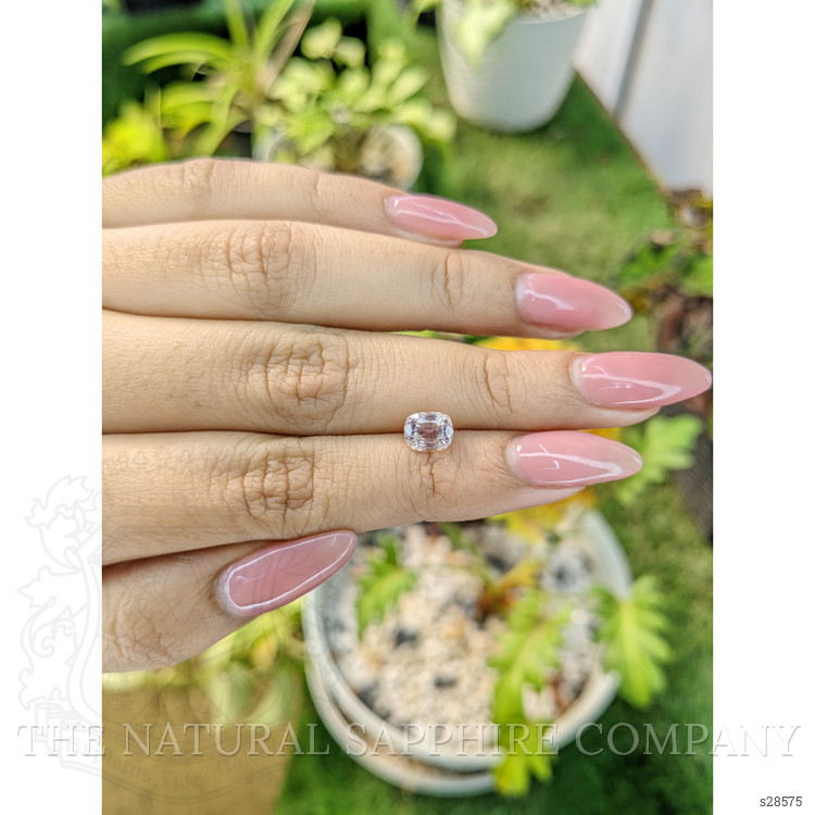 1.53 Ct. Peach Sapphire from Ceylon (Sri Lanka)