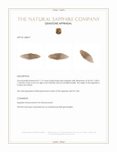 71.19 Ct. Pink Rough Sapphire from Ceylon (Sri Lanka) Appraisal