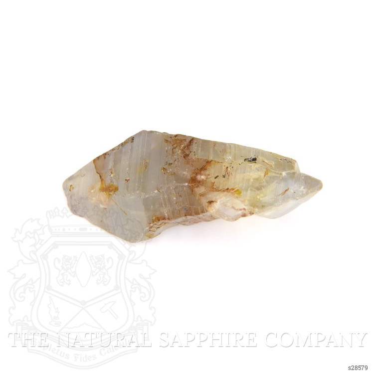 62.37 Ct. White Rough Sapphire from Ceylon (Sri Lanka)