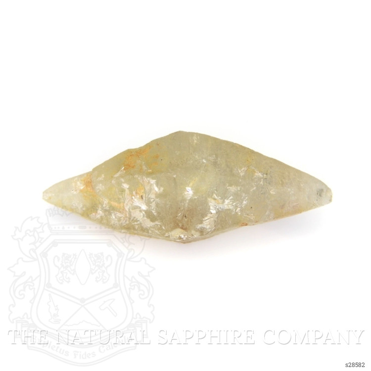 44.28 Ct. Yellow Sapphire Crystal from Ceylon (Sri Lanka)