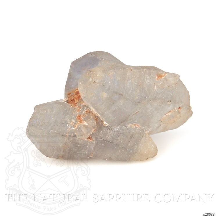 39.04 Ct. Grey Sapphire Crystal from Ceylon (Sri Lanka)