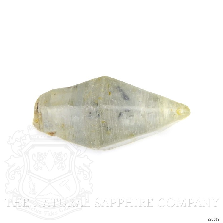 36.92 Ct. Yellow Sapphire Crystal from Ceylon (Sri Lanka)