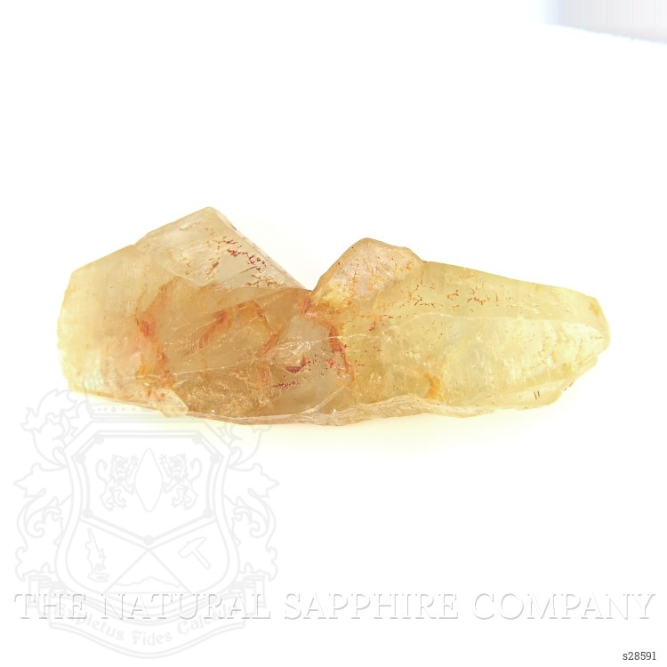 115.63 Ct. Yellow Sapphire Crystal from Ceylon (Sri Lanka)