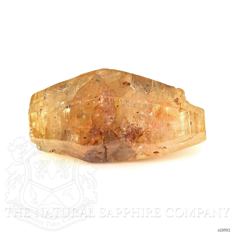 105.02 Ct. Yellow Sapphire Crystal from Ceylon (Sri Lanka)