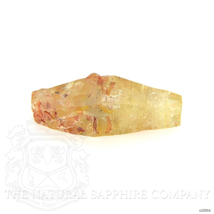 96.03 Ct. Yellow Sapphire Crystal from Ceylon (Sri Lanka)