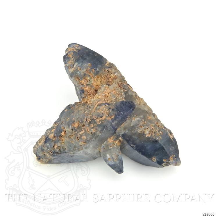 39.74 Ct. Blue Sapphire Crystal from Ceylon (Sri Lanka)