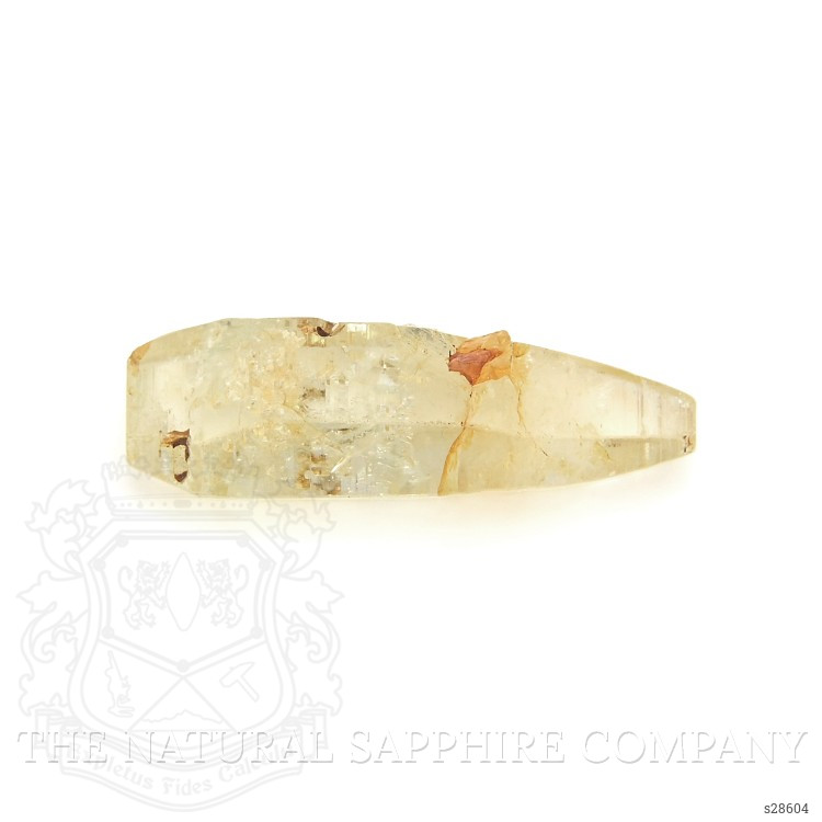 26.01 Ct. Yellow Sapphire Crystal from Ceylon (Sri Lanka)