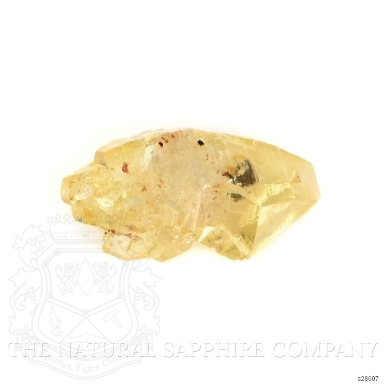 18.06 Ct. Yellow Sapphire Crystal from Ceylon (Sri Lanka)
