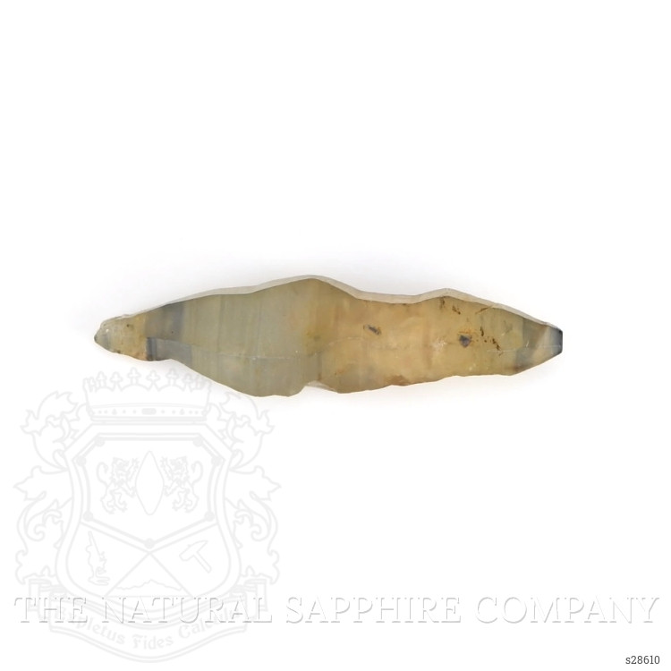 16.10 Ct. Yellow Sapphire Crystal from Ceylon (Sri Lanka)