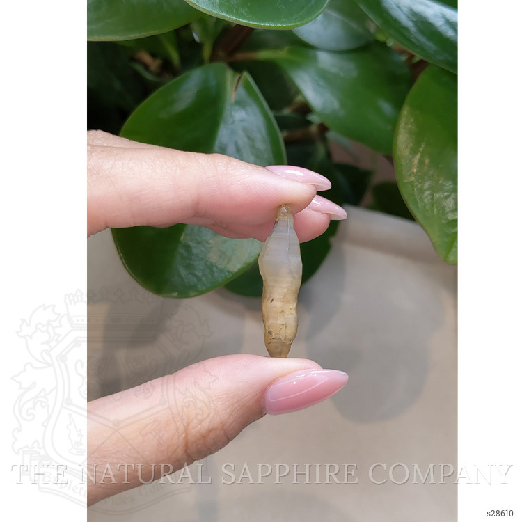 16.10 Ct. Yellow Sapphire Crystal from Ceylon (Sri Lanka)