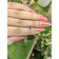 1.25 Ct. Purple Sapphire from Ceylon (Sri Lanka) Life Style
