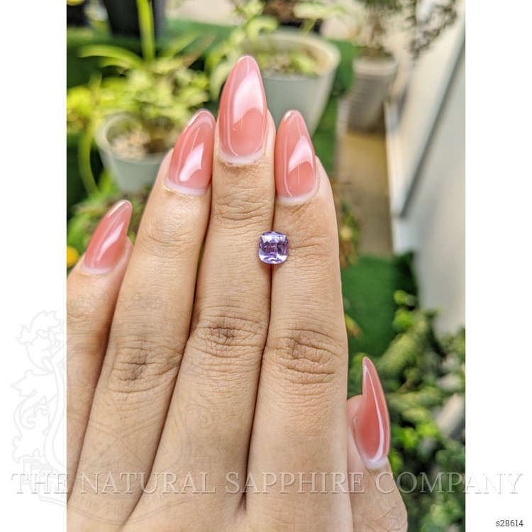 1.25 Ct. Purple Sapphire from Ceylon (Sri Lanka)