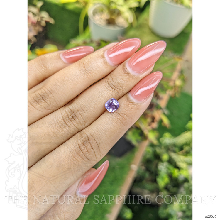 1.25 Ct. Purple Sapphire from Ceylon (Sri Lanka)