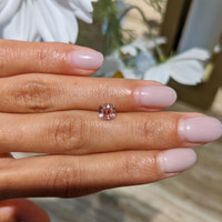 1.24 Ct. Padparadscha Sapphire from East Africa Life Style