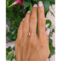 2.00 Ct. Padparadscha Sapphire from Ceylon (Sri Lanka) Life Style