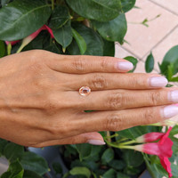 2.00 Ct. Padparadscha Sapphire from Ceylon (Sri Lanka) Life Style