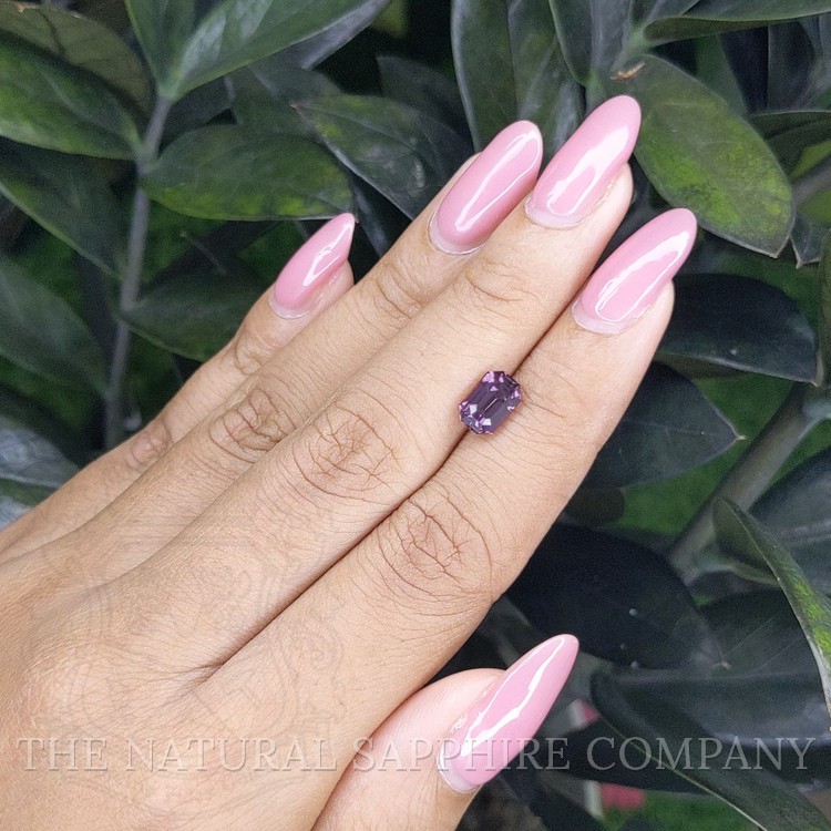 2.01 Ct. Pinkish Purple Sapphire from Tanzania