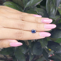 1.57 Ct. Blue Sapphire from Tanzania Life Style