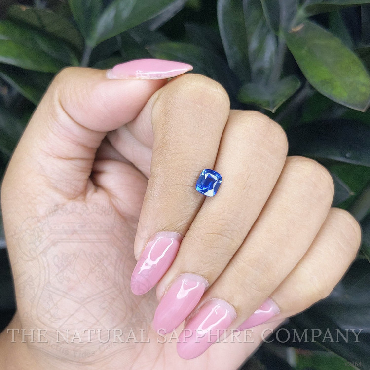 1.03 Ct. Blue Sapphire from Ceylon (Sri Lanka)