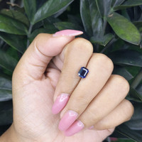 1.62 Ct. Blue Sapphire from Tanzania Life Style